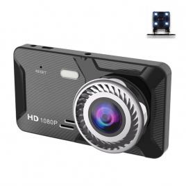 Camera dubla auto dvr, full hd, inregistrare automata, h309