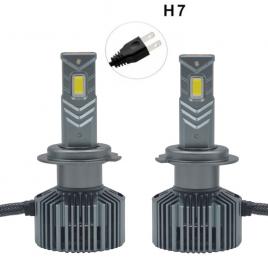 Set 2 becuri auto v68 h7, 120w per set, 12000 lumeni, 6000k