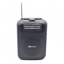 Boxa portabila wireless ktf1421, bt, usb, tf, lumini, 15w pmpo