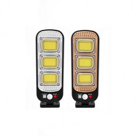 Lampa led cu panou solar, 54 cob, telecomanda, 30w