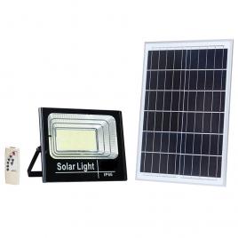 Lampa solara 25w, telecomanda si suport prindere