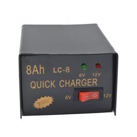 Mini redresor baterii motociclete/atv lc8, 6/12v, 8ah