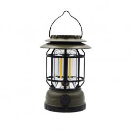 Felinar solar s27 led cob, usb, 30w