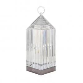 Lampa led decorativa cu senzor tactil, 29 cm, cristal acrilic