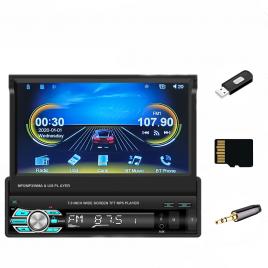 Mp5 player ctc703a cu android, bt, fm, usb, harti, retractabil