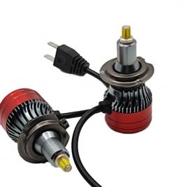 Set 2 x becuri auto led, h7, 76w/set, 6000k
