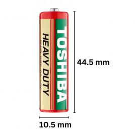Set 4 baterii r3, tip aaa, 1.5v, zinc/carbon