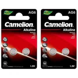 Set 4 baterii alcaline tip ag6/lr69, 1.5v, 25mah