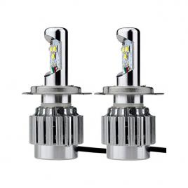 Set 2 becuri auto led h4, 30w/bec, 6000lm