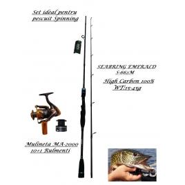 Kit Pescuit spinning 