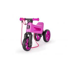 Bicicleta fara pedale funny wheels supersport 2 in 1 violet