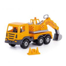 Camion excavator, 42,5x16,5x24,5 cm, polesie