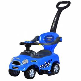 Masinuta de impins ecotoys 321 mini cooper - albastru