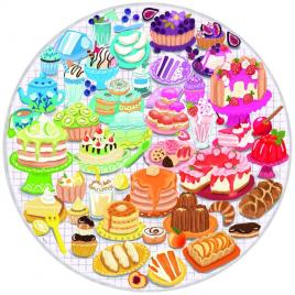 Puzzle cerc desert ravensburger 500 piese