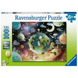 Puzzle planete 100 piese ravensburger