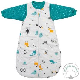 Sac de dormit cu maneca lunga detasabila polar pals 70 cm 2.5 tog
