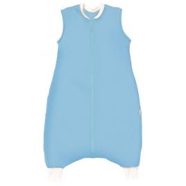 Sac de dormit cu picioruse plain blue 110 cm 1.0 tog