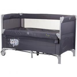 Patut pliabil chipolino relax granite cu laterala culisanta