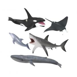 Set de 5 figurine pictate manual viata marina