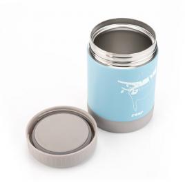 Cutie termica pentru mancare, otel inoxidabil vidat, 300 ml, albastra, reer colourdesign
