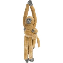 Maimuta care se agata com langur cu pui