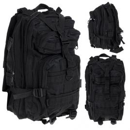 Rucsac tactic militar, culoare negru, capacitate 25l