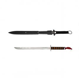 Set doua sabii, ideallstore®, japan soul, 56 cm, teaca inclusa