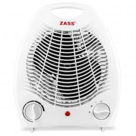 Aeroterma zass zfh 01, 2000 w, 2 trepte de putere, termostat reglabil, functie ventilatie, protectie supraincalzire