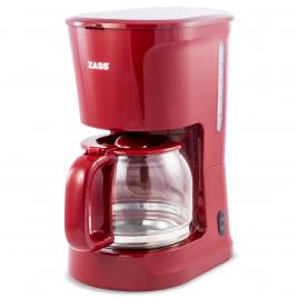 Cafetiera zass zcm 10 rl red line, 1000w, 1,5l , capacitate 12 cesti, indicator nivel apa, filtru permanent detasabil, functie antipicurare, functie mentinere cald