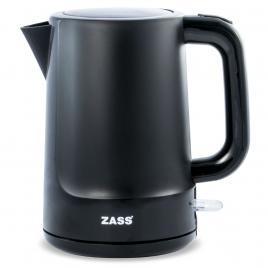 Fierbator zass zck 10 bl back line, 2200 w, 1,7 l, baza rotativa, sistem de oprire automat/manual, indicator nivel apa, indicator luminos
