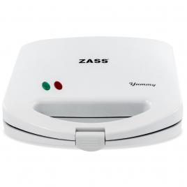 Sandwich-maker zass zsm 01, 750w, alb