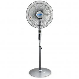 Ventilator zass zfti 10r, 55w, display lcd, ionizare, timer, oscilare, telecomanda, gri