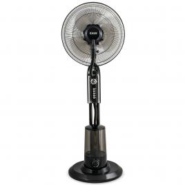 Ventilator cu pulverizare apa zass zmf 01 black cu pulverizare super fina 320 ml/h, putere 75w, 3,2l capacitate rezervor, 3 trepte