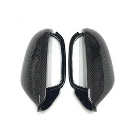 Set 2 capace oglinzi audi a3/a4/a5, abs, aspect fibra carbon