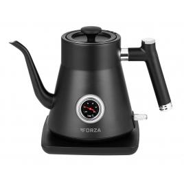 Fierbator electric ecg forza 5000 pour over nero, 1200 w, 0.8 litri, otel