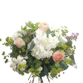 Buchet hortensii albe