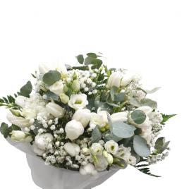 Buchet lalele si frezii