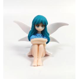 Figurina fetita zana albastra