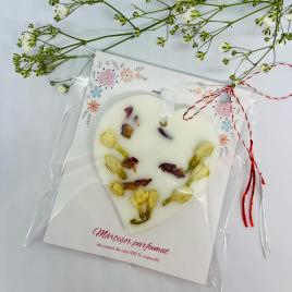 Martisor inima parfumata jasmine