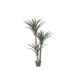 Planta artificiala premium ananas cu 3 tulpine 140cm