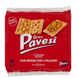 Biscuiti sarati cracker gran pavesi 560g