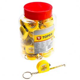Ruleta banda 1m set 40 piese topex 27c001
