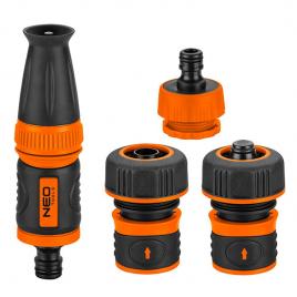 Set cu pistol de stropit drept 3/4