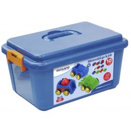 Set 10 masinute minimobil 12 cm - miniland