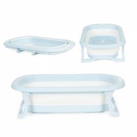 Cadita de baie cu dop de scurgere ecotoys ha-b37 - gri