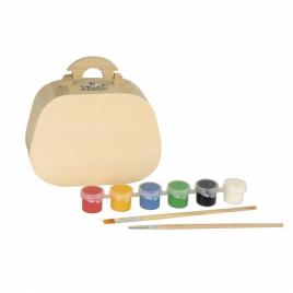 Joc creativ gentuta din lemn de pictat egmont toys