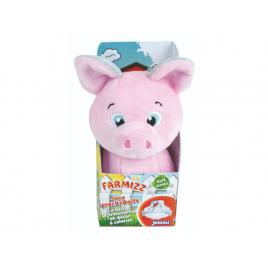 Jucarie plus jemini in cutie pentru colorat 15 cm purcel