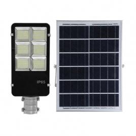 Lampa solara led cu telecomanda si suport prindere, 300w