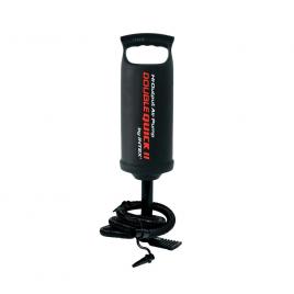 Pompa aer umflat produse gonflabile, manuala, furtun, 3 adaptoare