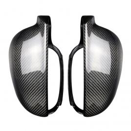 Set 2 capace oglinzi volkswagen/skoda/seat, fibra de carbon